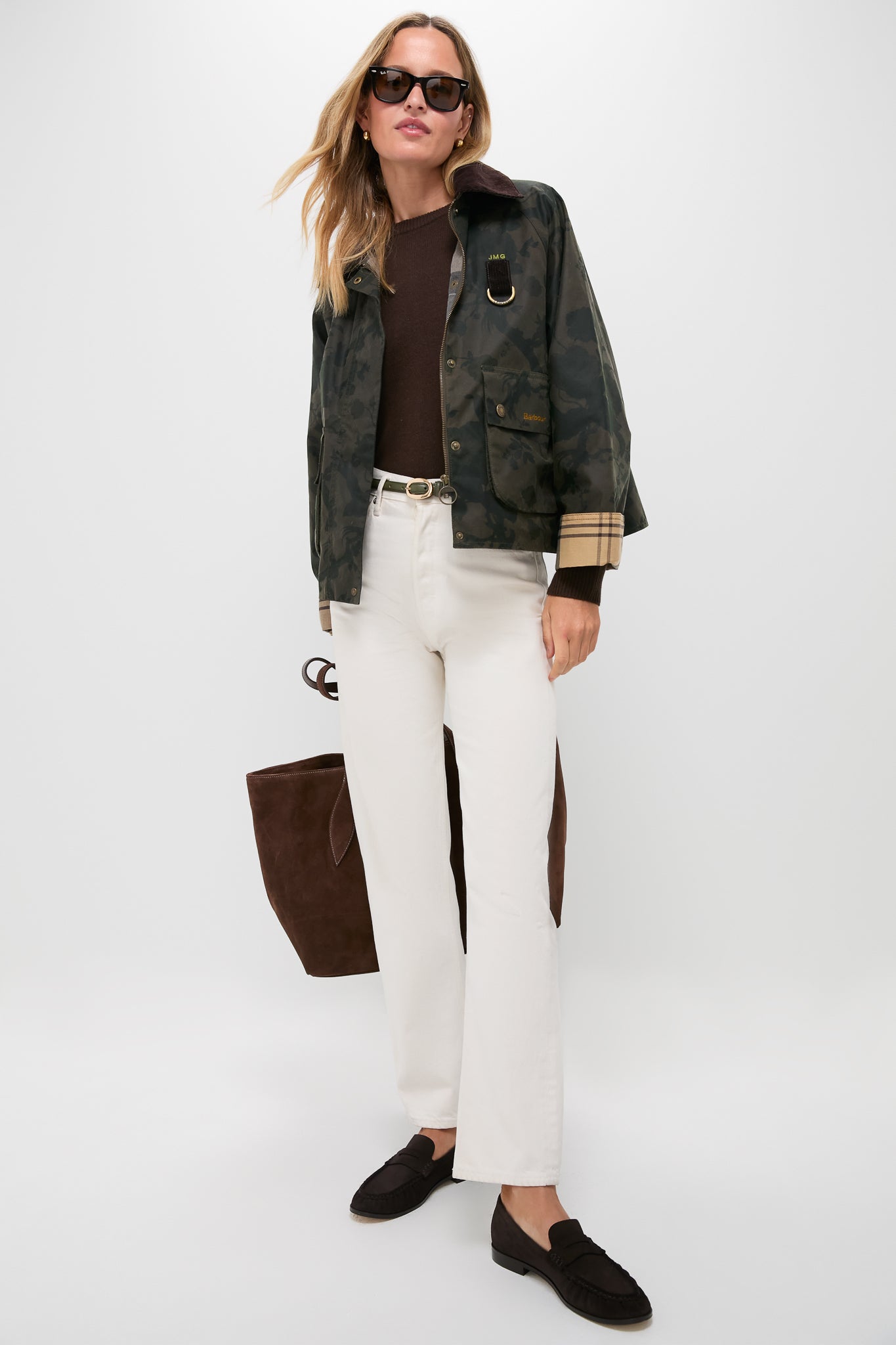 Archive Olive Barbour x Tuckernuck Beverly Wax Jacket