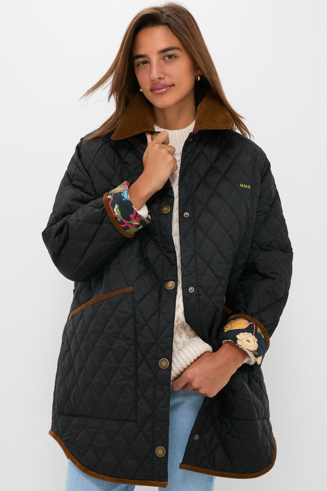 Black Barbour x Tuckernuck Miley Quilt
