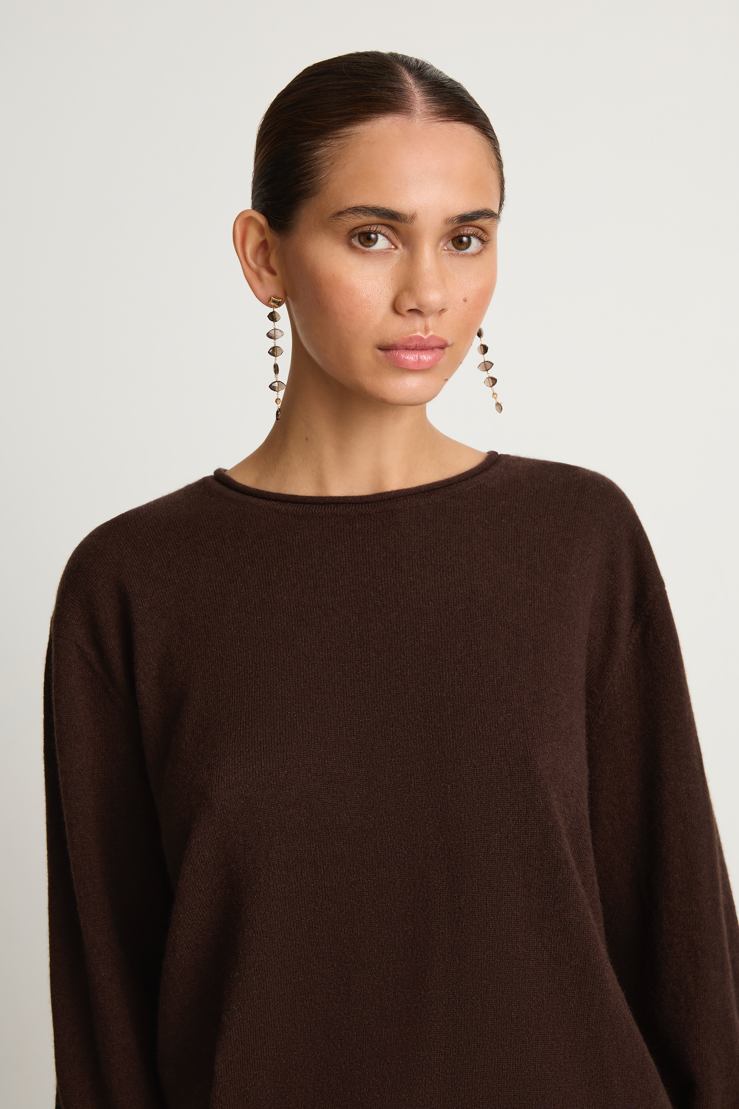 Demylee Coco Cashmere Sweater - Espresso