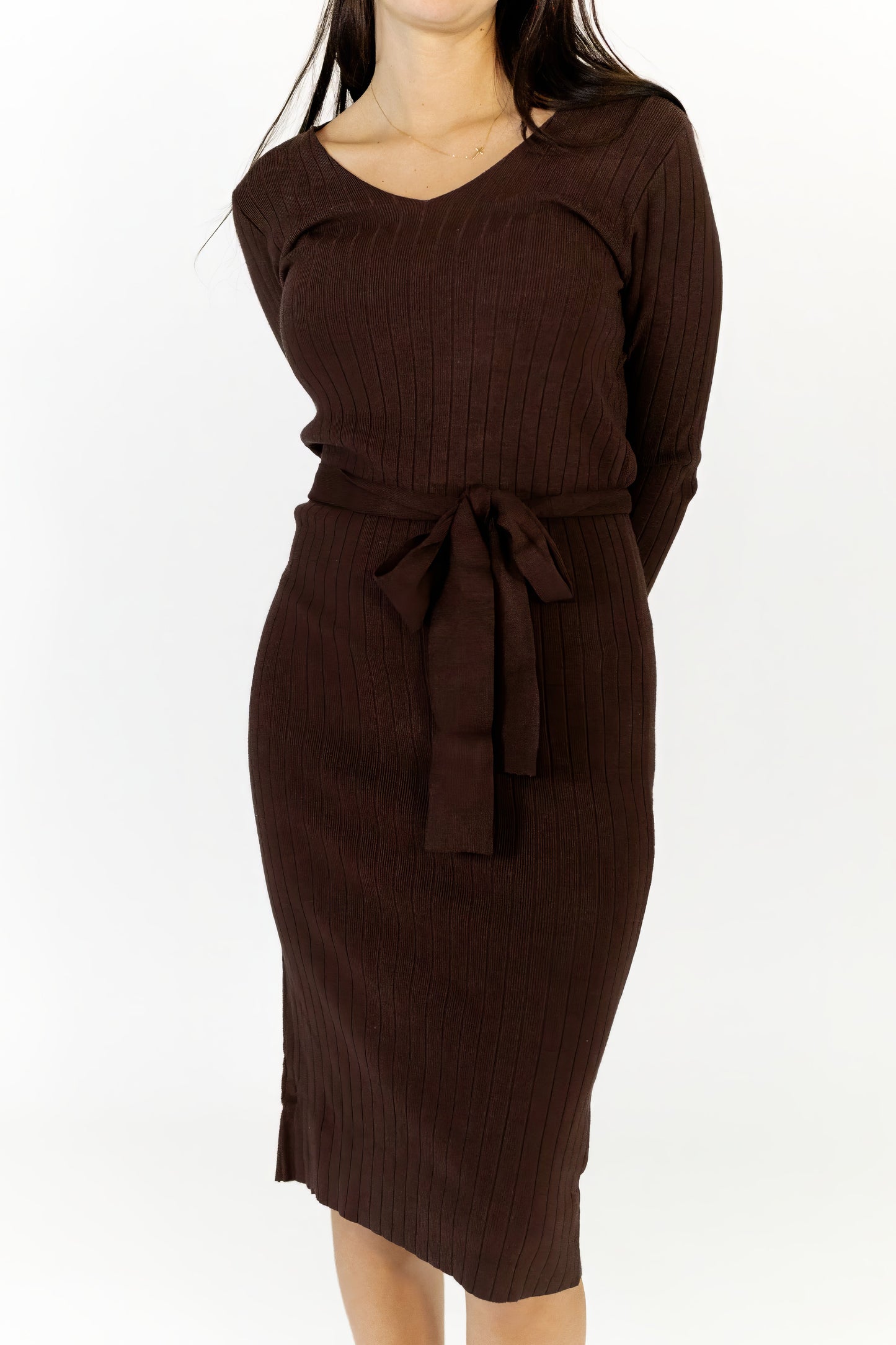 Coco Ribbed Sweater Dress