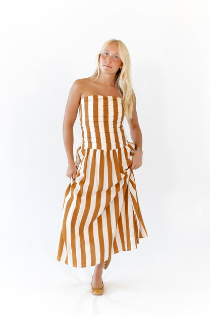 Carter Striped Maxi Dress