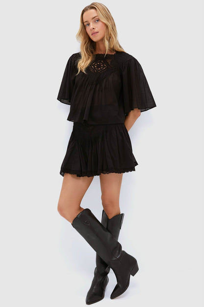 Black Garia Top