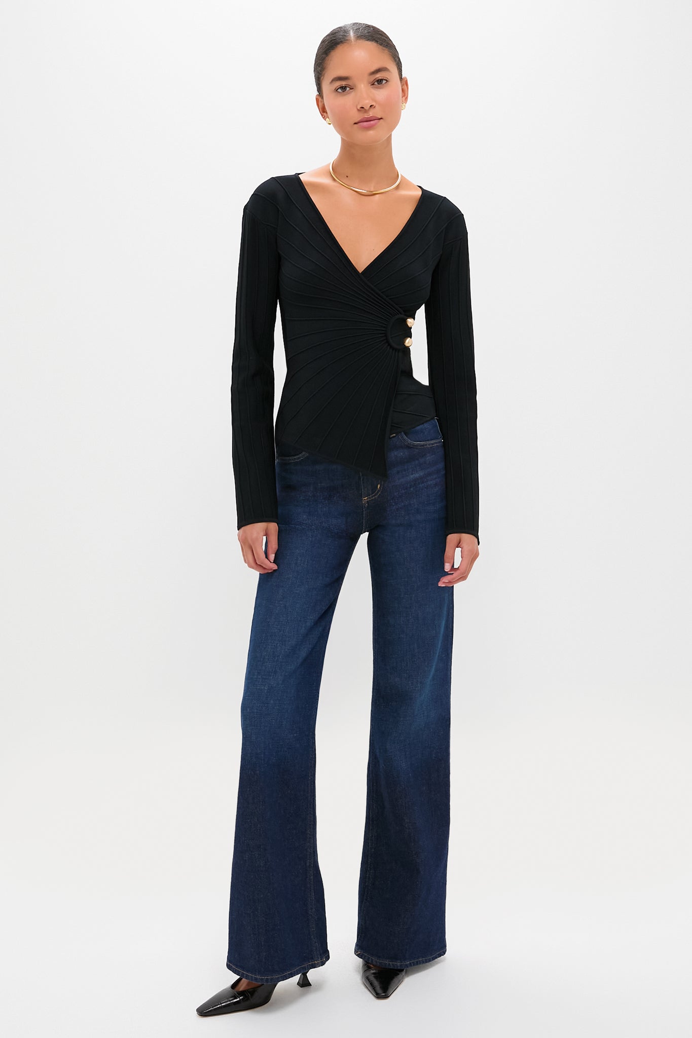 Black Collette Top