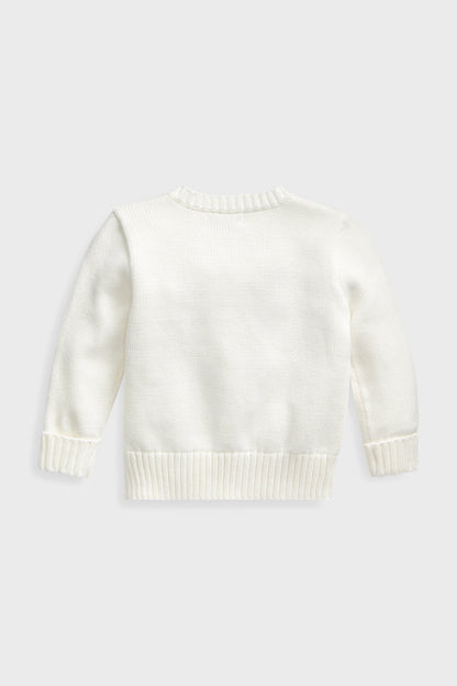 Baby Polo Bear Cotton Sweater