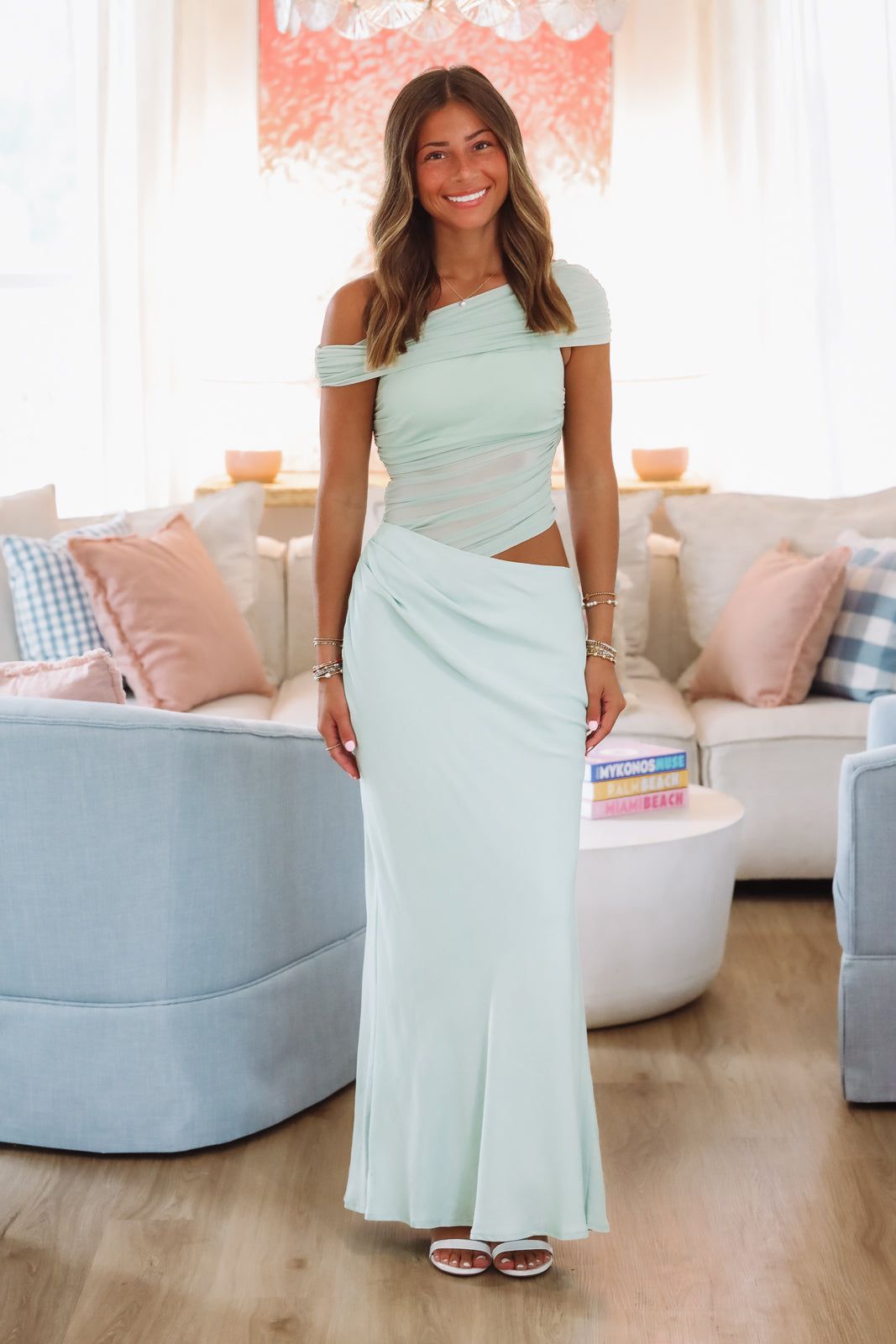 Magical Moments Maxi Dress - Sage