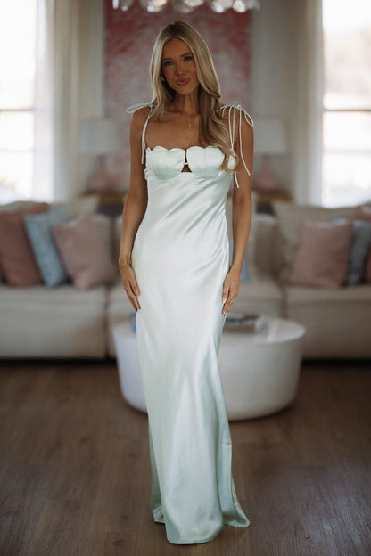 Giselle Maxi Dress - Light Mint Green