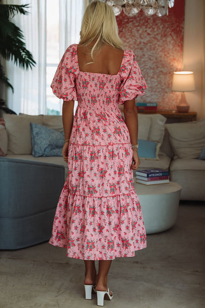 Magnolia Lane Maxi Dress - Pink