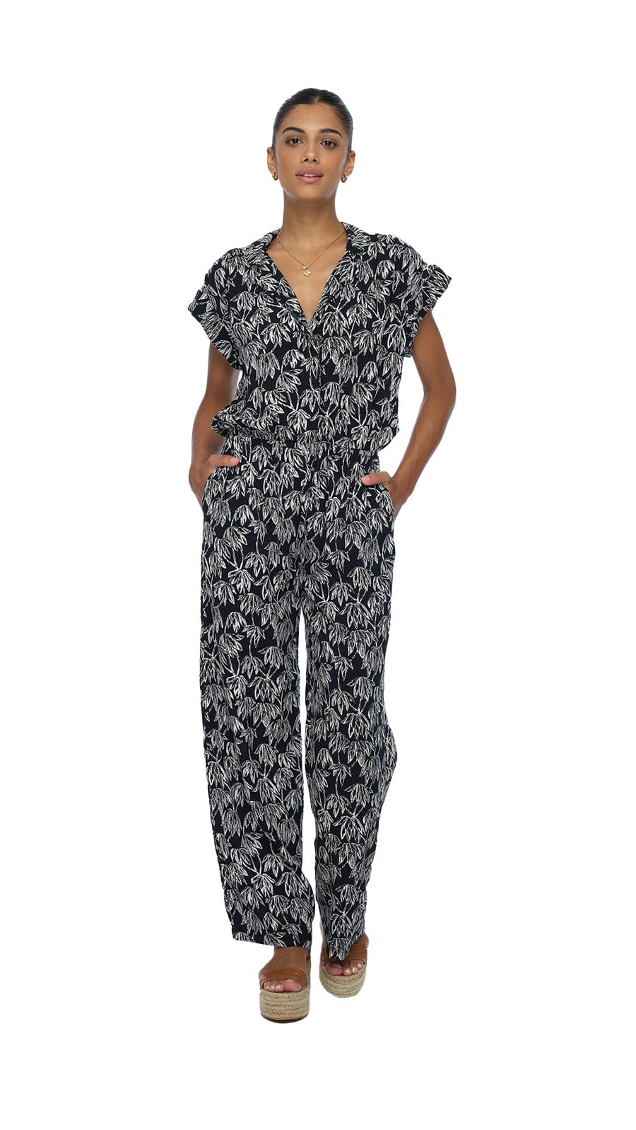 Chela Muse Jumpsuit - Canopy Black