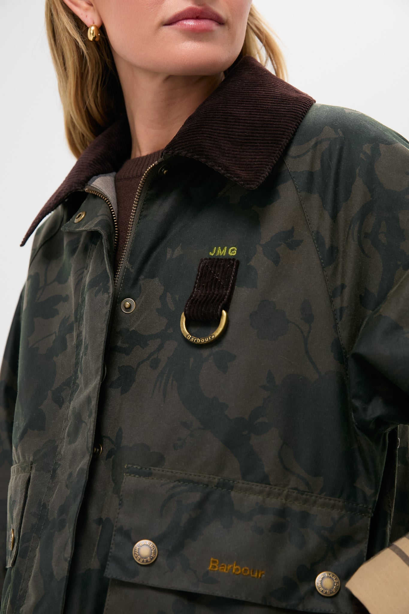 Archive Olive Barbour x Tuckernuck Beverly Wax Jacket