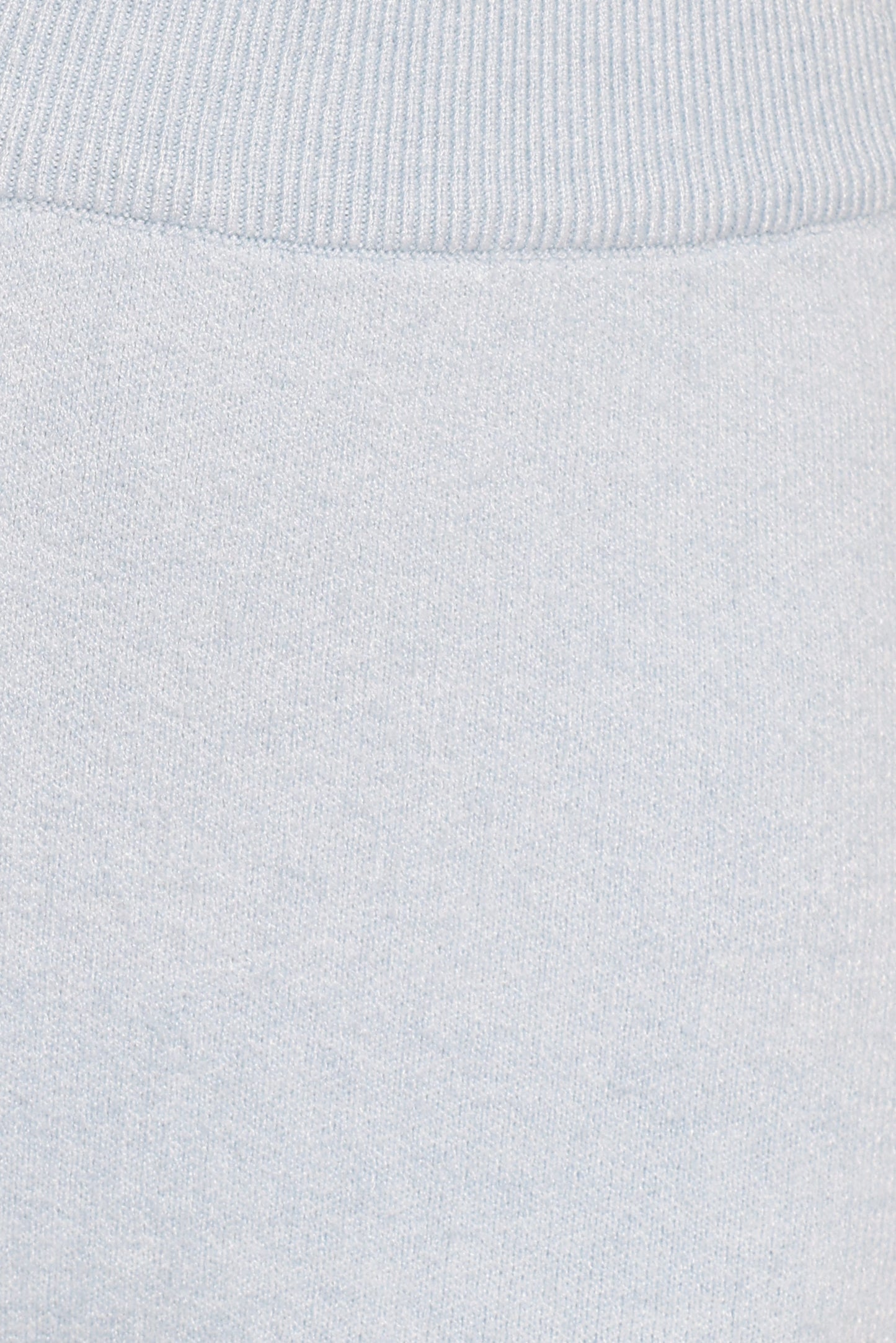 Lela Knitted Shorts - Light Blue Stars