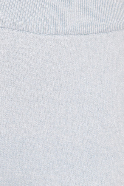 Lela Knitted Shorts - Light Blue Stars