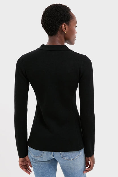 Black Betti Knit Cardi